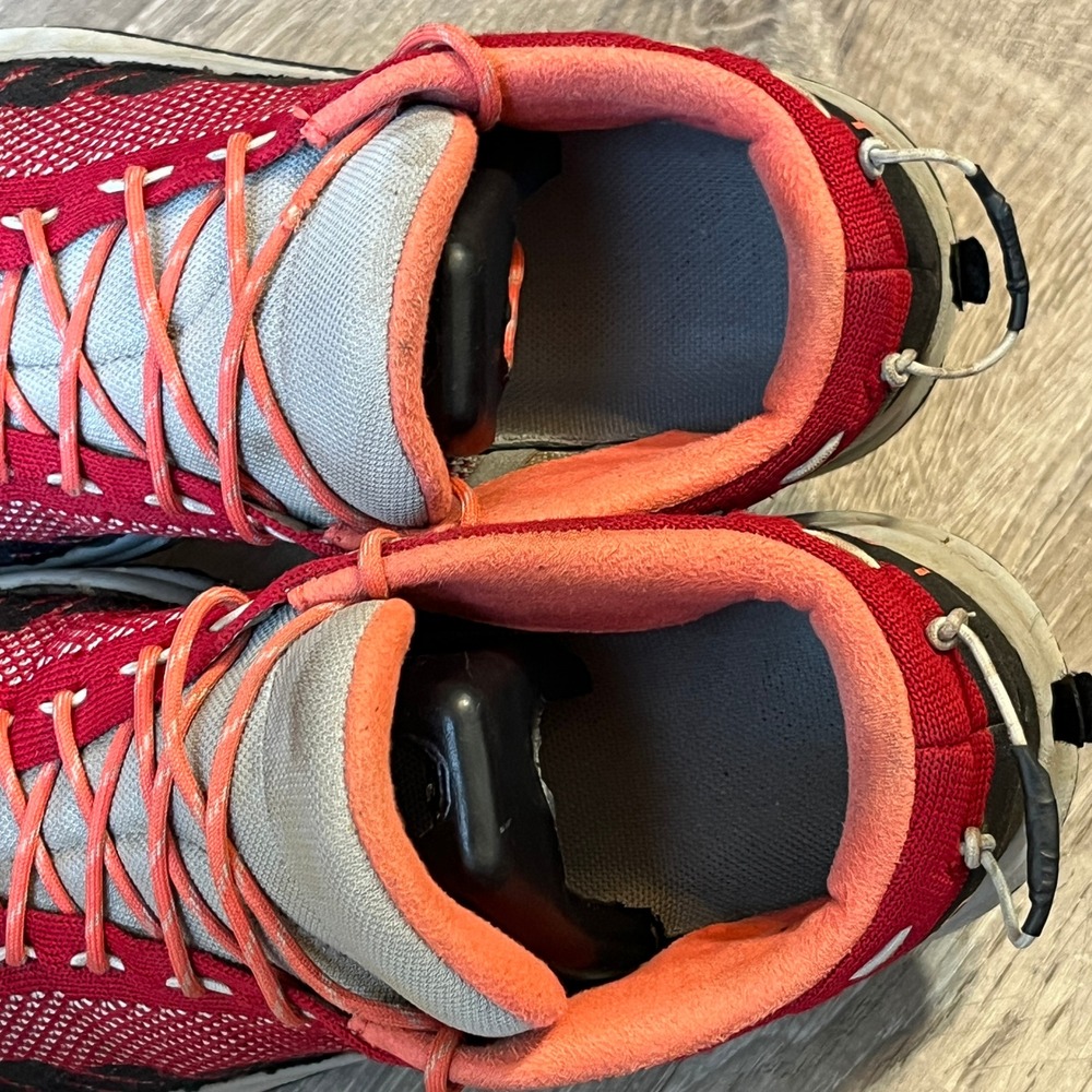 La‎ Sportiva TX2 Red Knit Vibram Approach Hiking Shoes Climbing Sneaker Wom Sz 6 - Picture 7 of 7